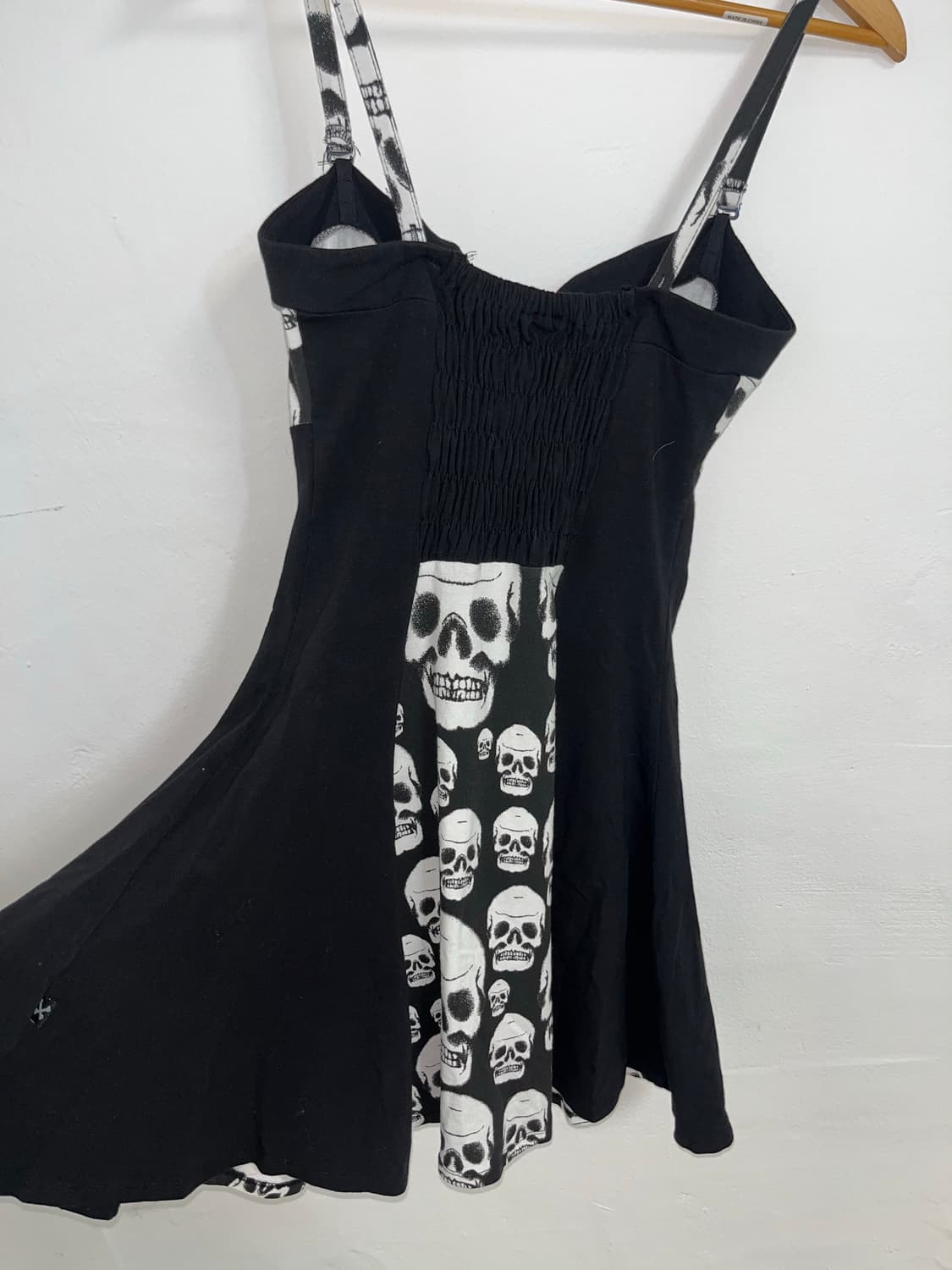 스컬 프린팅 펑크 원피스 상품이미지8