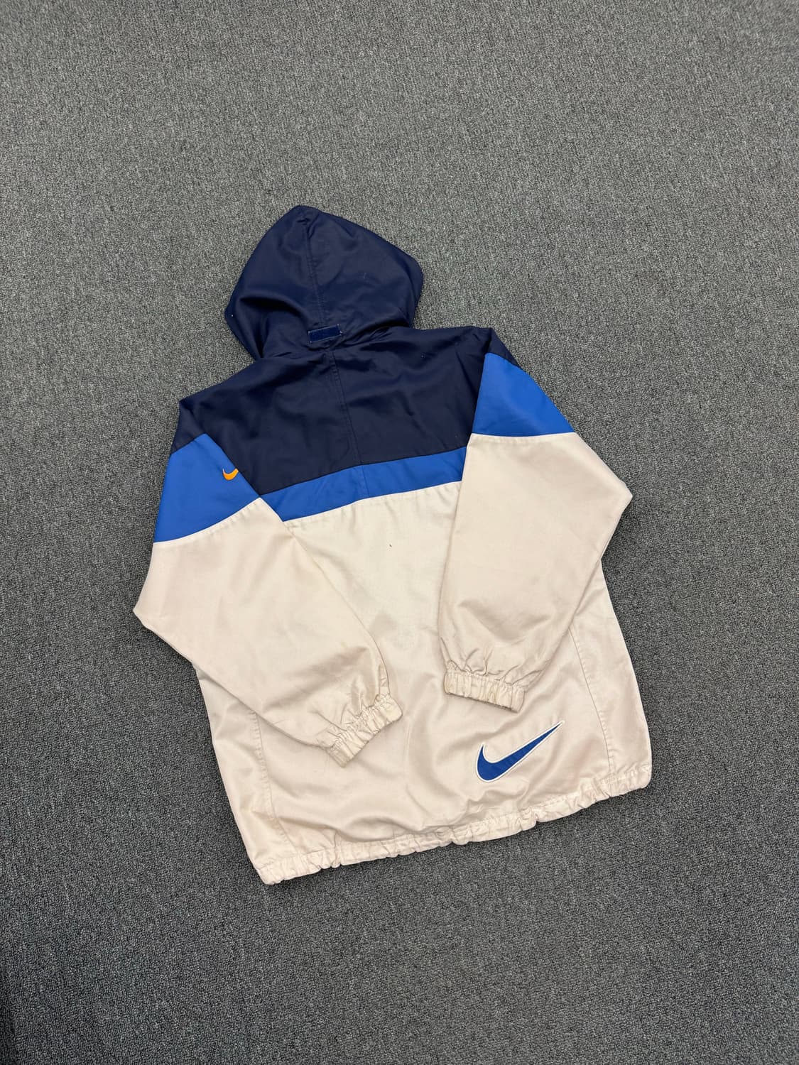 M)90’s 나이키 스우시 빈티지 올드스쿨 아노락점퍼 상품이미지5