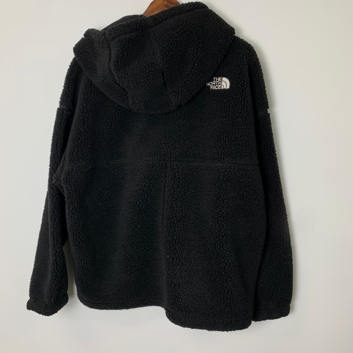 노스페이스 신형 오버핏 뽀글이 쉐르파 후드집업 상품이미지3