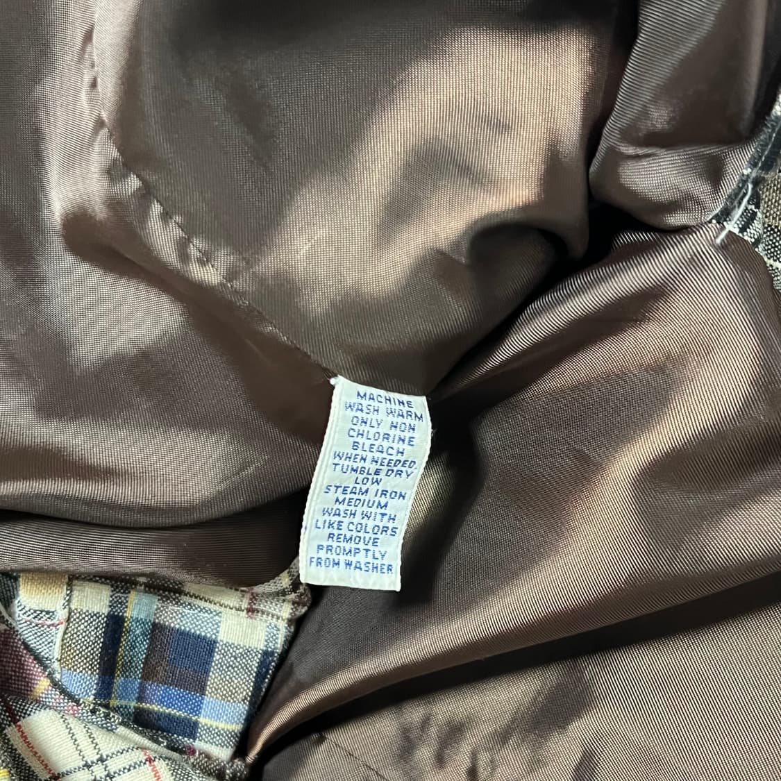 L 폴로랄프로렌 패치워크 마드리스 블레이져 상품이미지5