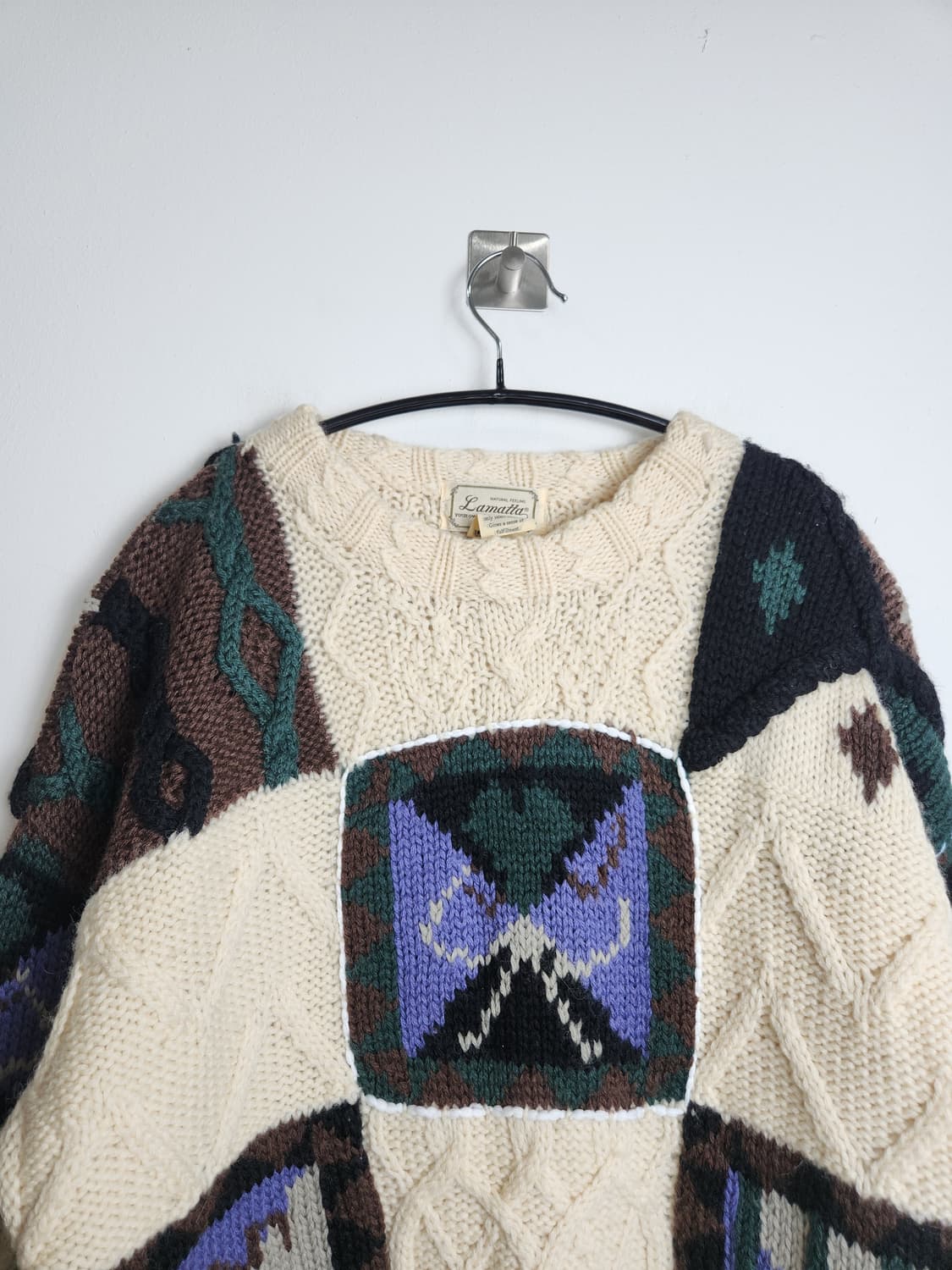 (Lamatta)케이블 패턴 울니트 상품이미지8