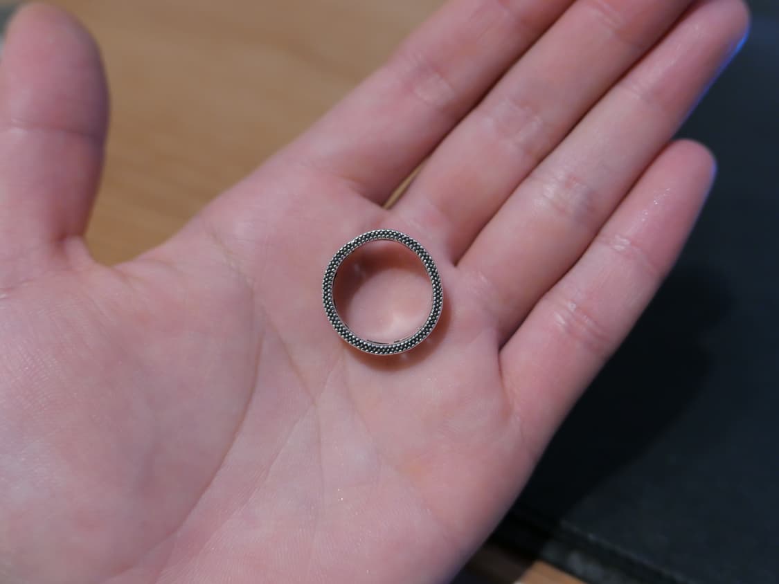 구찌 스퀘어 G 와이드 반지 17호 상품이미지2