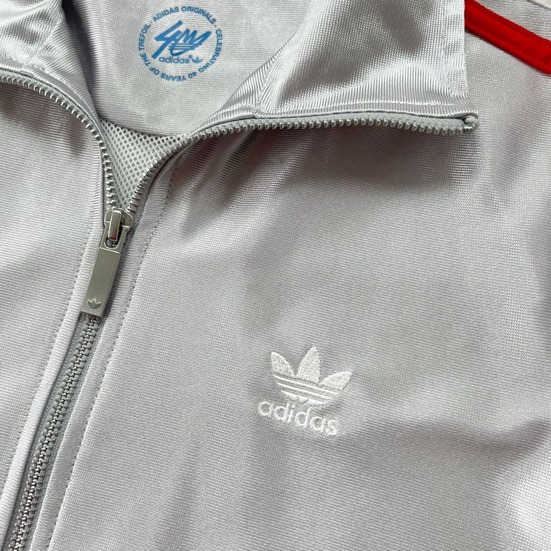 아디다스 루즈핏 실버그레이 40주년 유로파 져지 상품이미지8