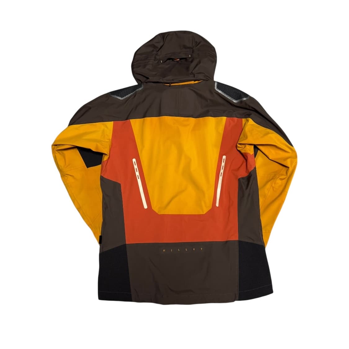 밀레 바람막이 오렌지 블랙 배색 상품이미지2