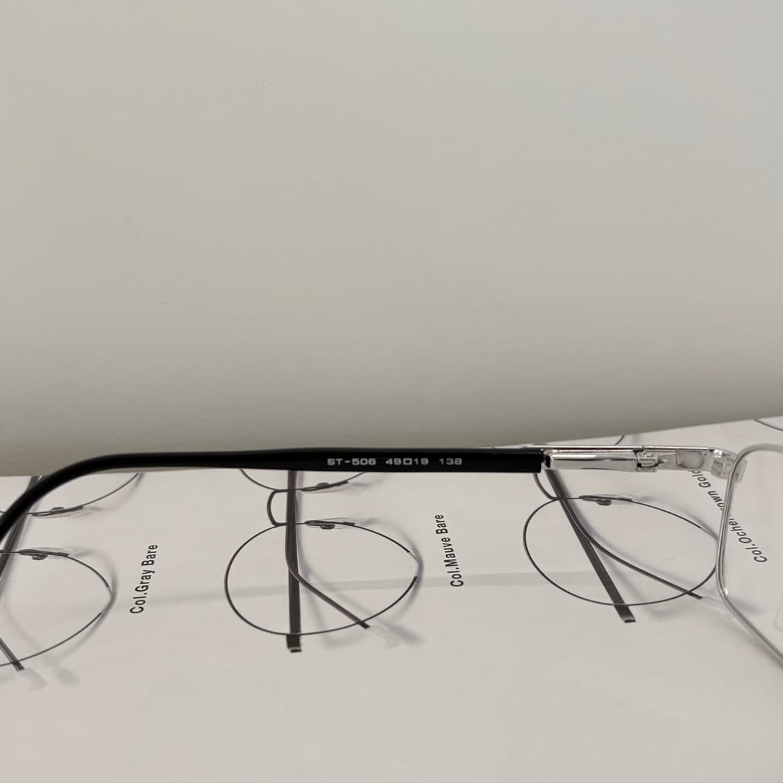 SCOUT 실버 메탈 빈티지 안경 상품이미지5