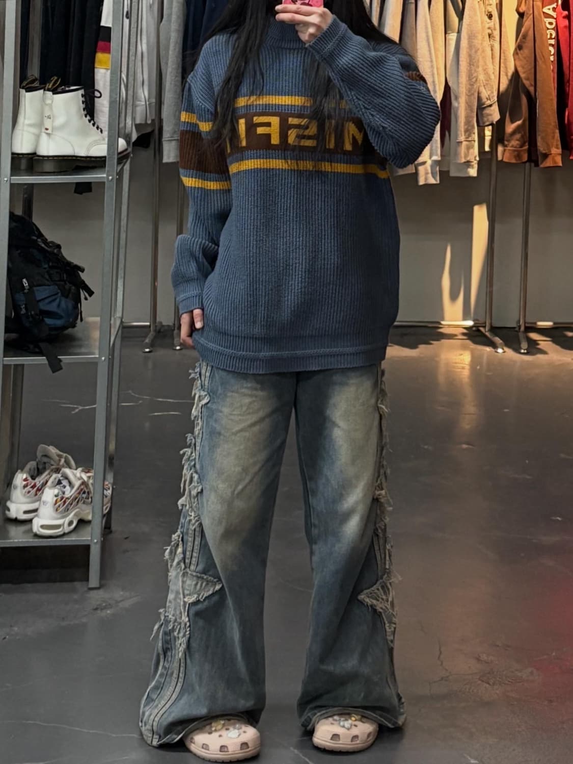 스컬프터 우먼스 미스픽 니트 스웨터 A3248 상품이미지1