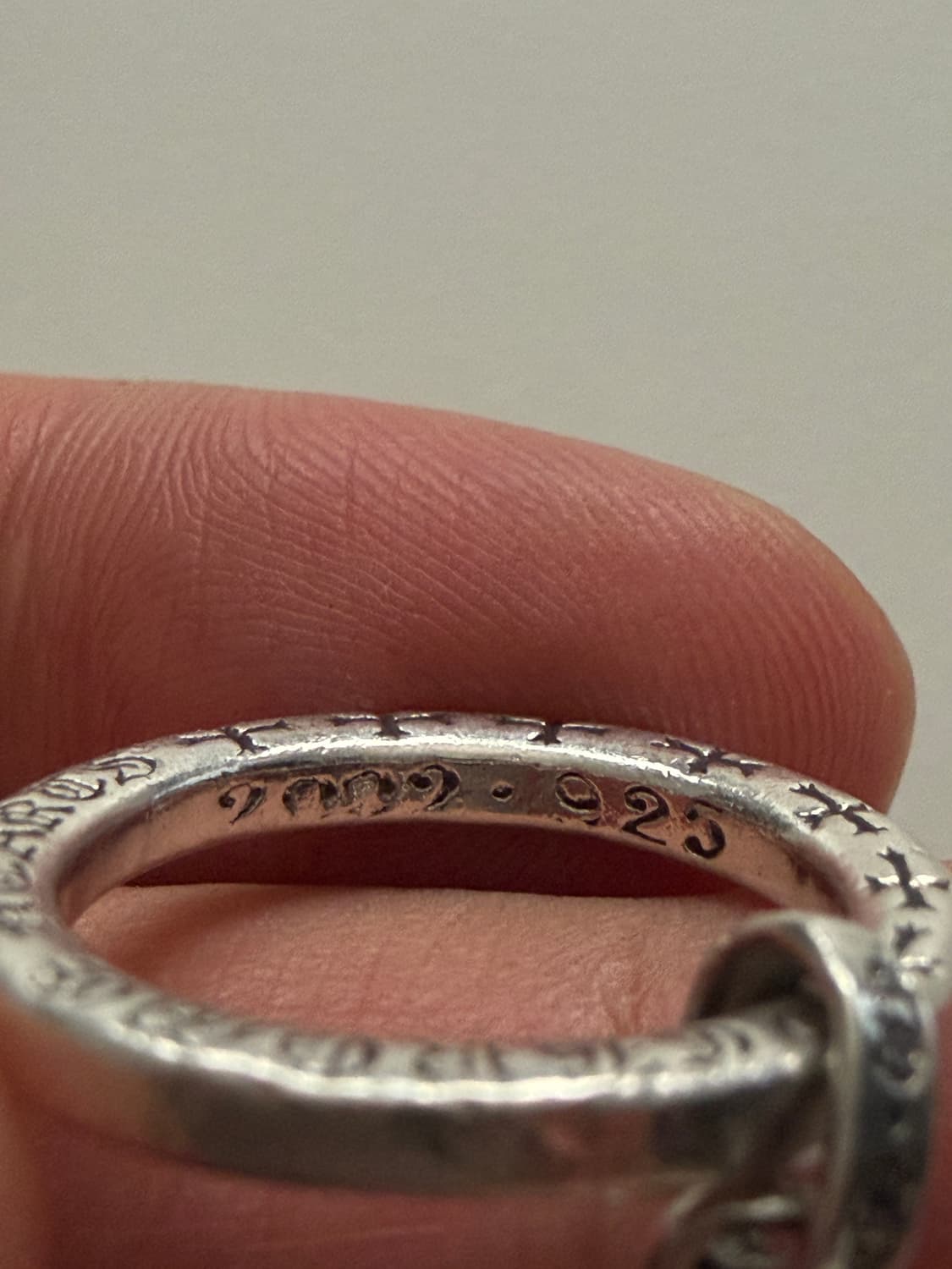 Chrome Hearts 크롬하츠 ntfl 베이비펫 스택링 상품이미지6