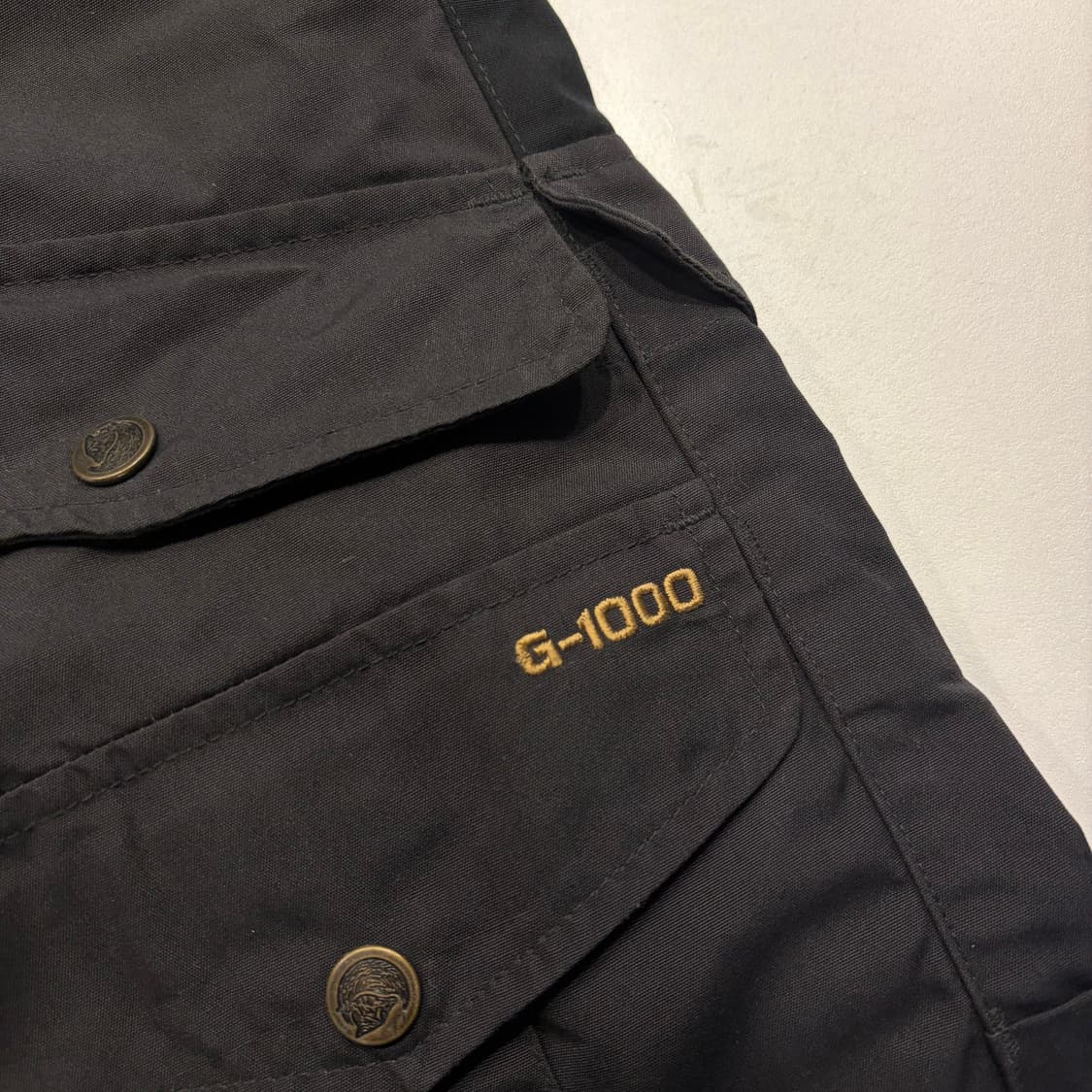 [32] 피엘라벤 G-1000 블랙 카고 바지 팬츠 C458 상품이미지4