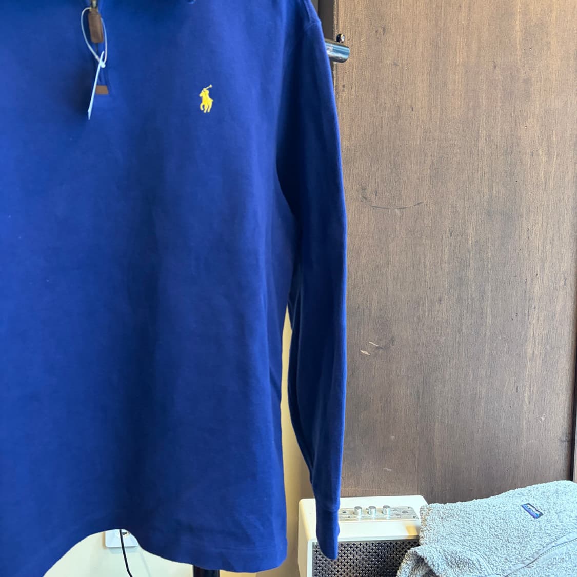 16350 - 폴로 랄프로렌 블루 반집업 니트 상품이미지4