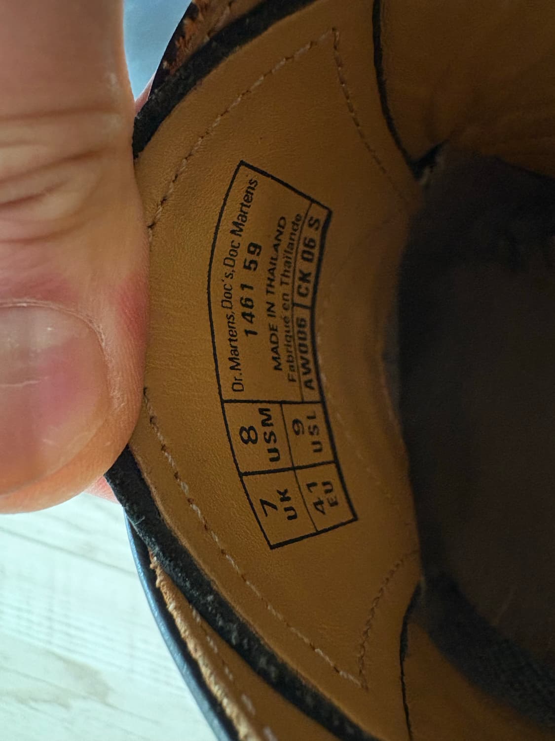 닥터마틴 1461 3홀 스무스 260 상품이미지7