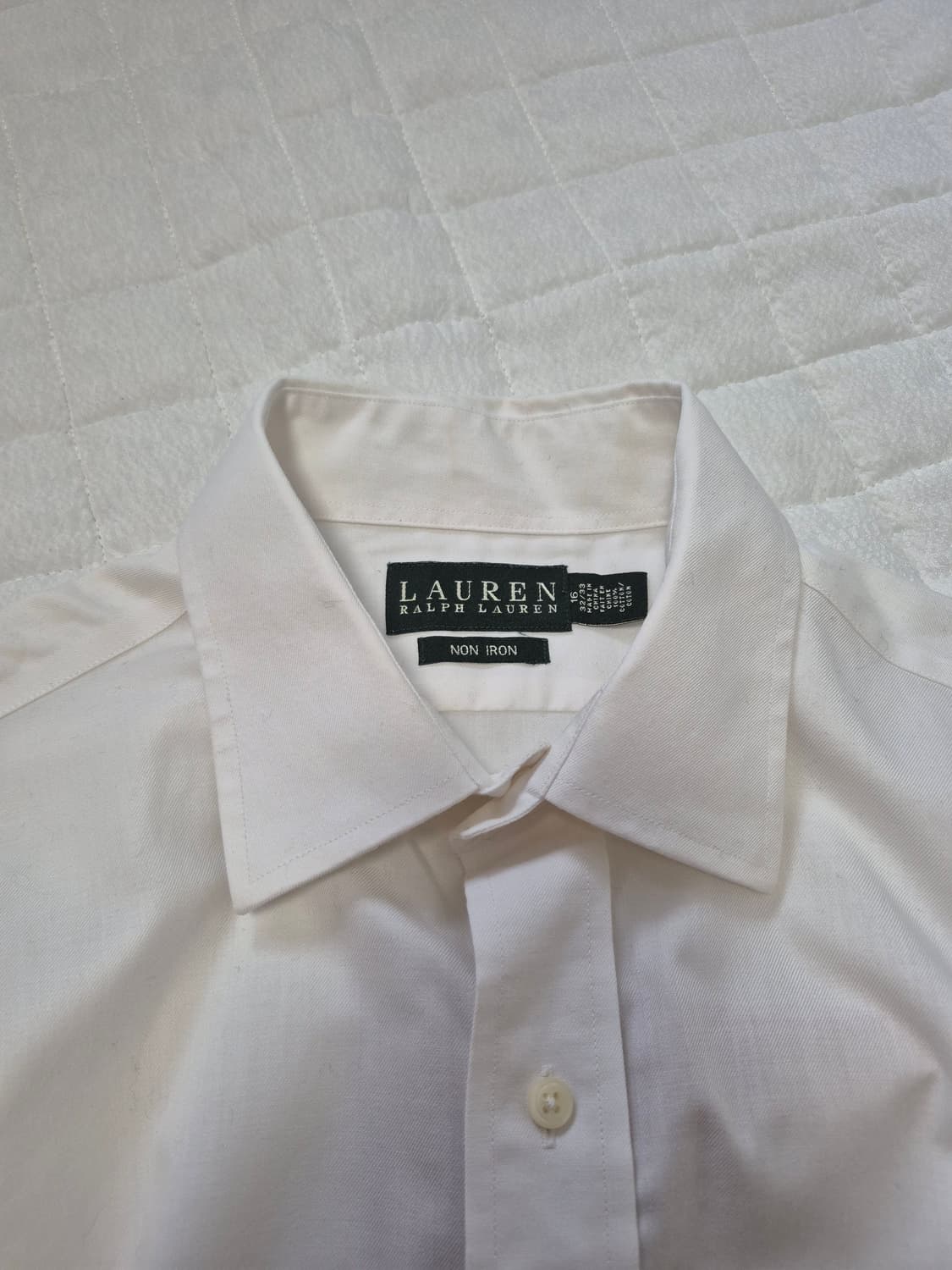 로렌 랄프로렌 아이보리 남방 셔츠 남성 100~105사이즈 상품이미지4