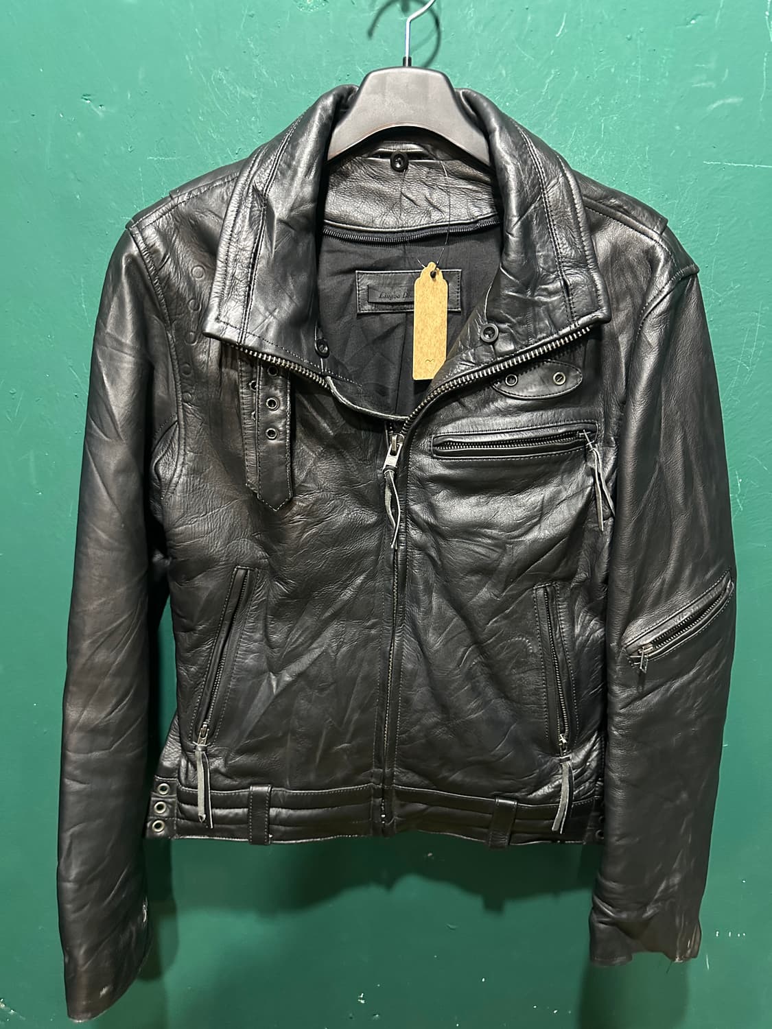 Liugoo 레더 라이더자켓  상품이미지1