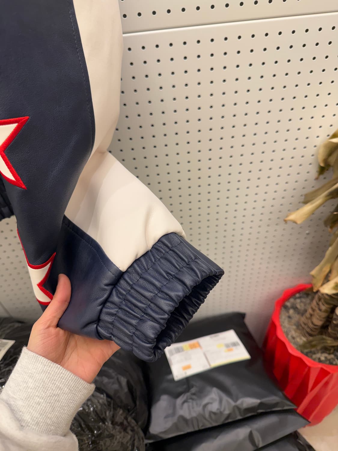 빈티지 레드불 레이싱 레더 자켓 U392 상품이미지4