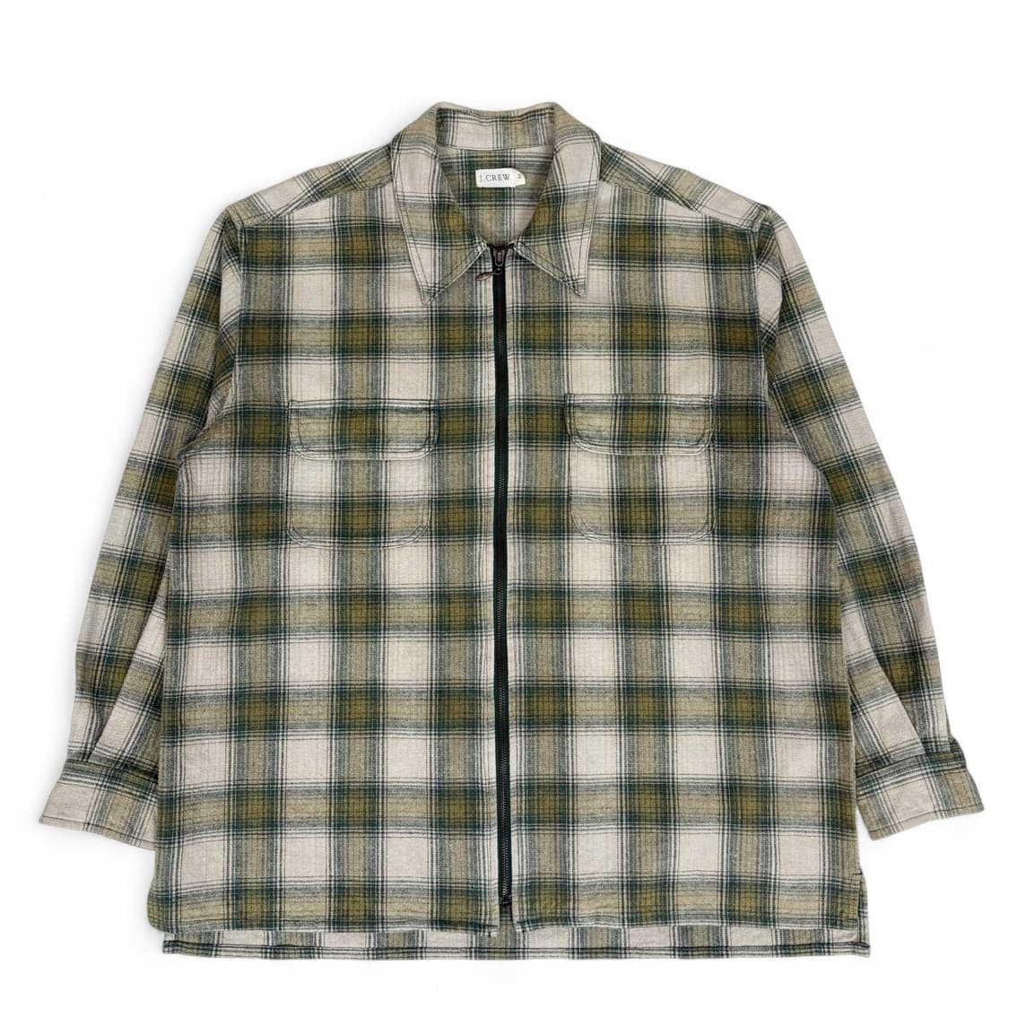 제이크루 j.crew 체크 집업 셔츠 자켓 상품이미지3