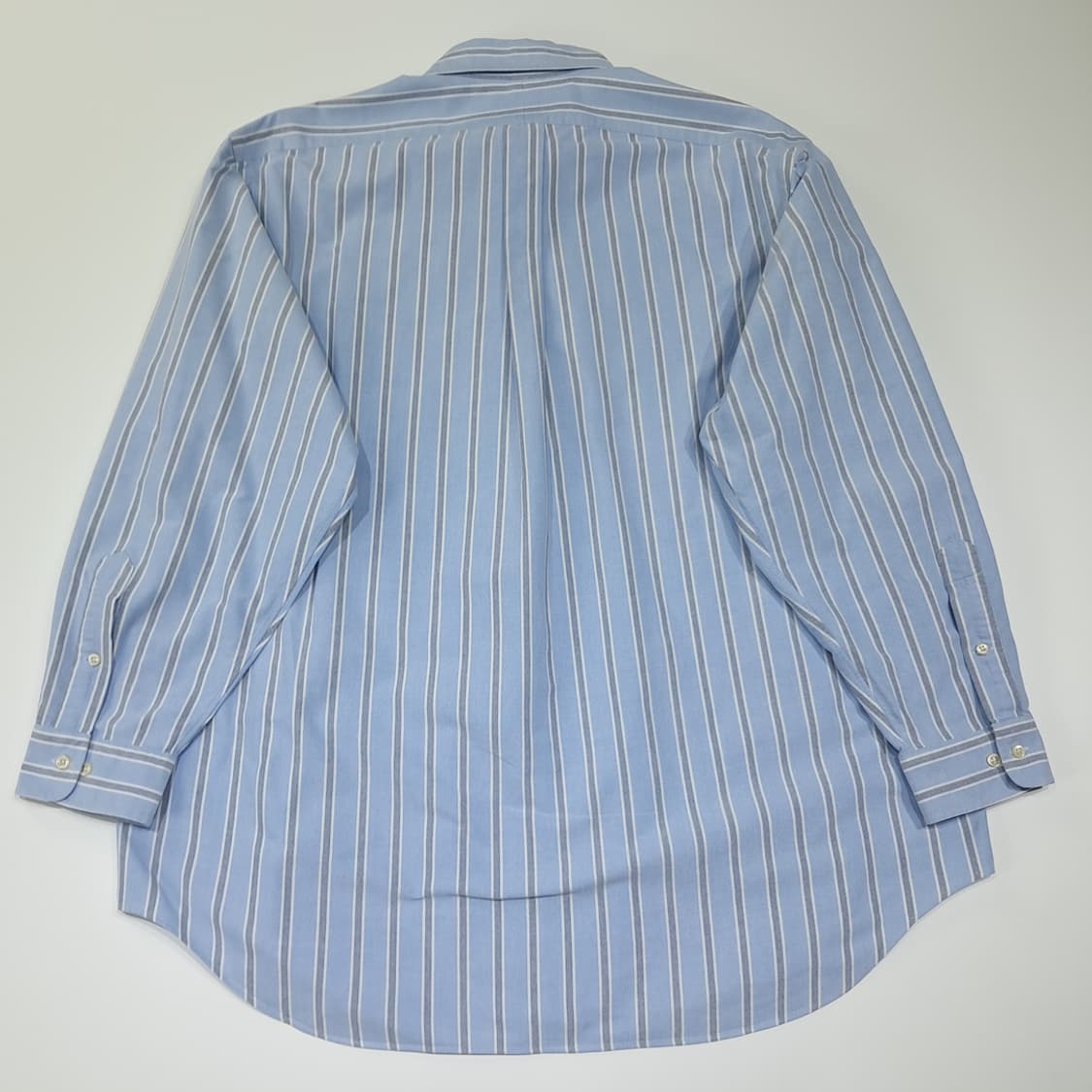 CL520 2XL 폴로 90s 홍콩판 올드스쿨 스트라이프 블루 셔츠 남 상품이미지6