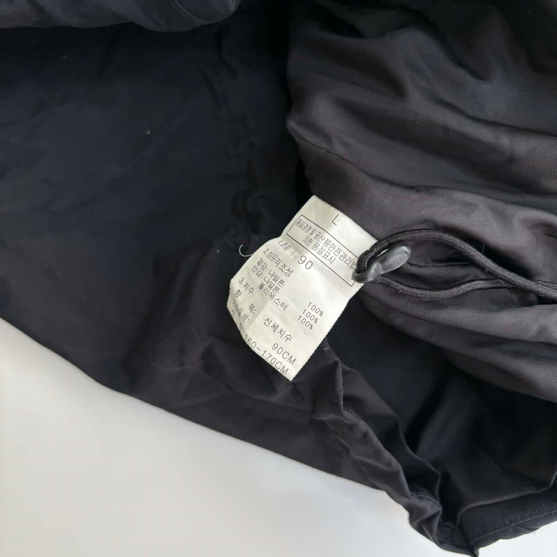 노스페이스 hyvent 고프코어 블랙 윈드브레이커 자켓 바람막이 희귀져지 상품이미지5