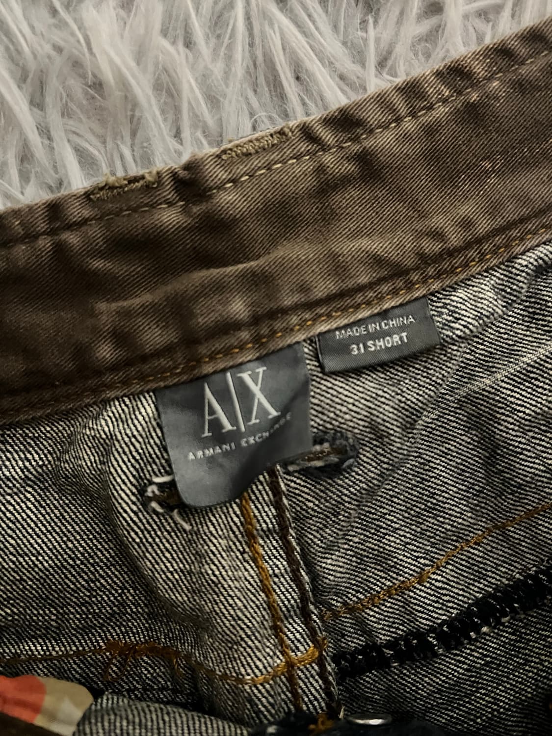 Armani exchange damaged denim pants 상품이미지3