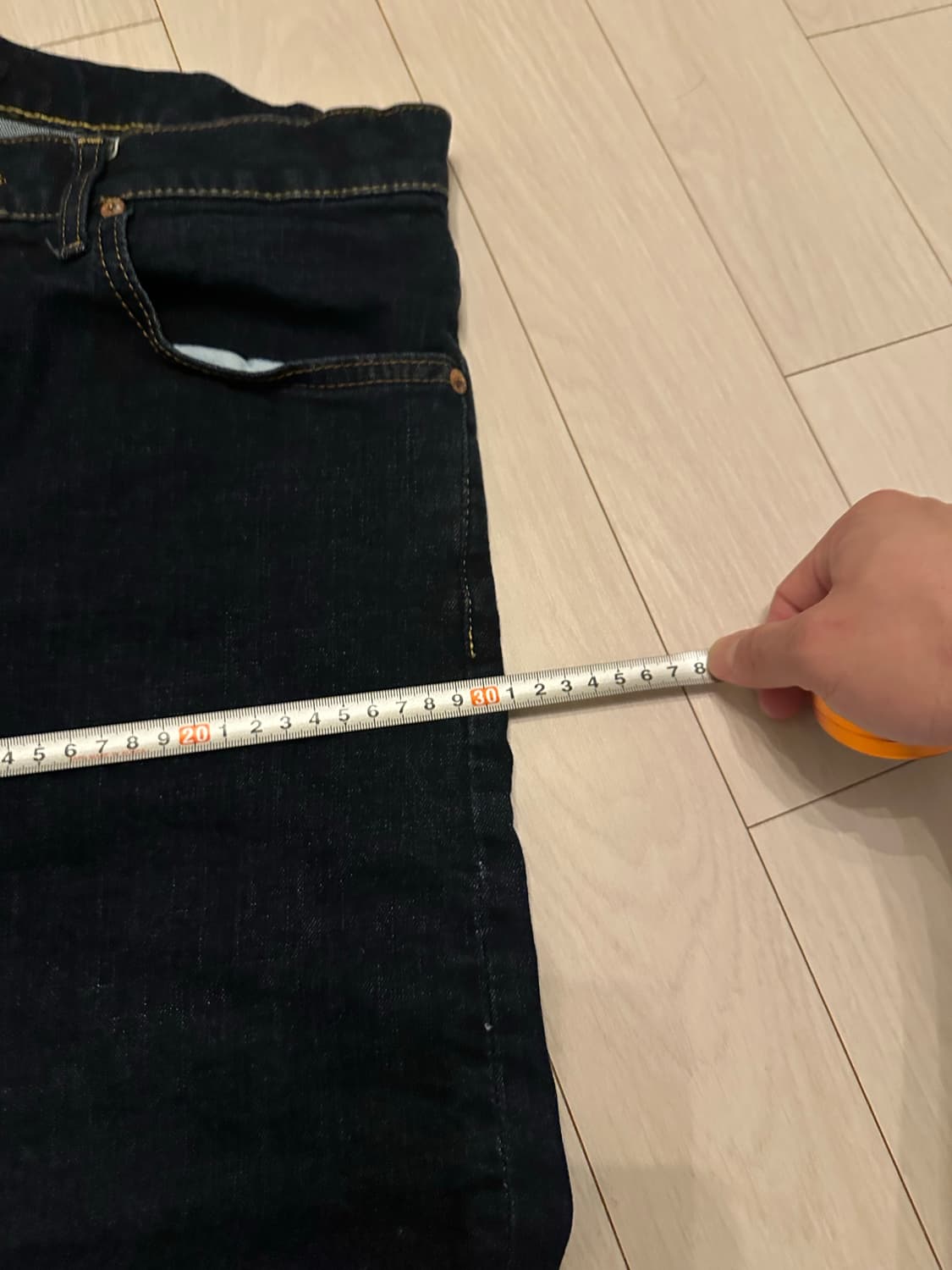 폴로 랄프로렌 생지 데님 청바지 33/30 상품이미지6