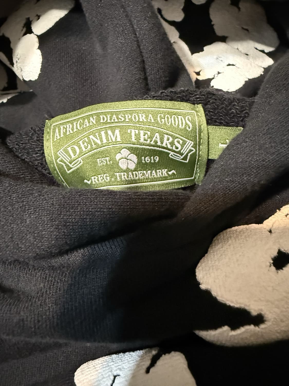 데님티어스 후드 L사이즈 상품이미지3