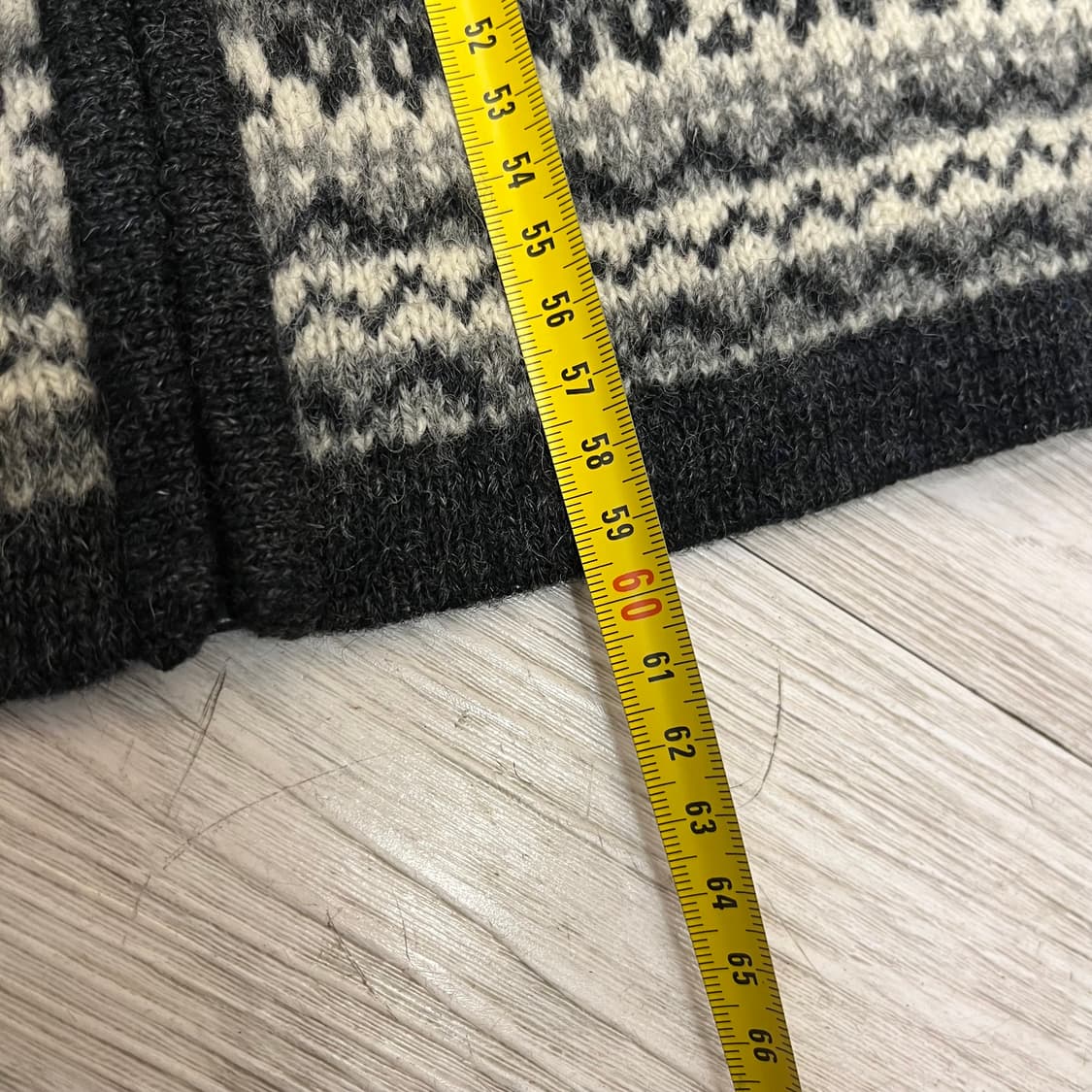 빈티지 북유럽 니트 집업 가디건 노르딕 상품이미지6