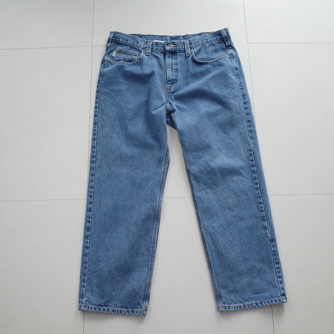 칼하트 B460 릴렉스드핏 데님 팬츠 38X30 상품이미지2