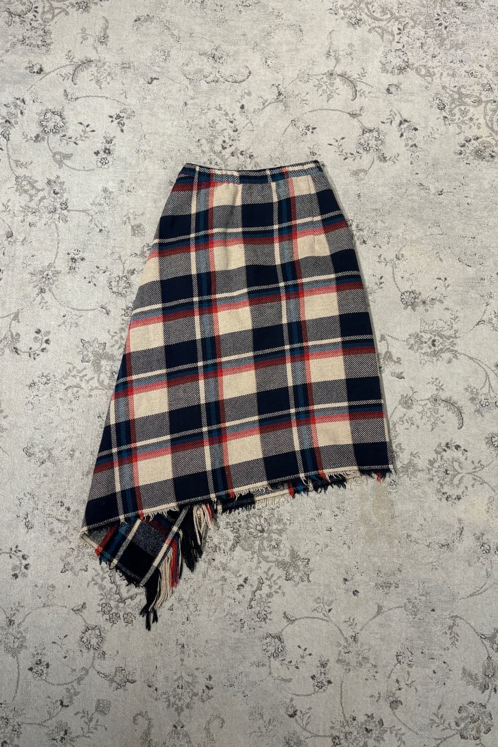 Checkered Scarf Skirt 상품이미지8