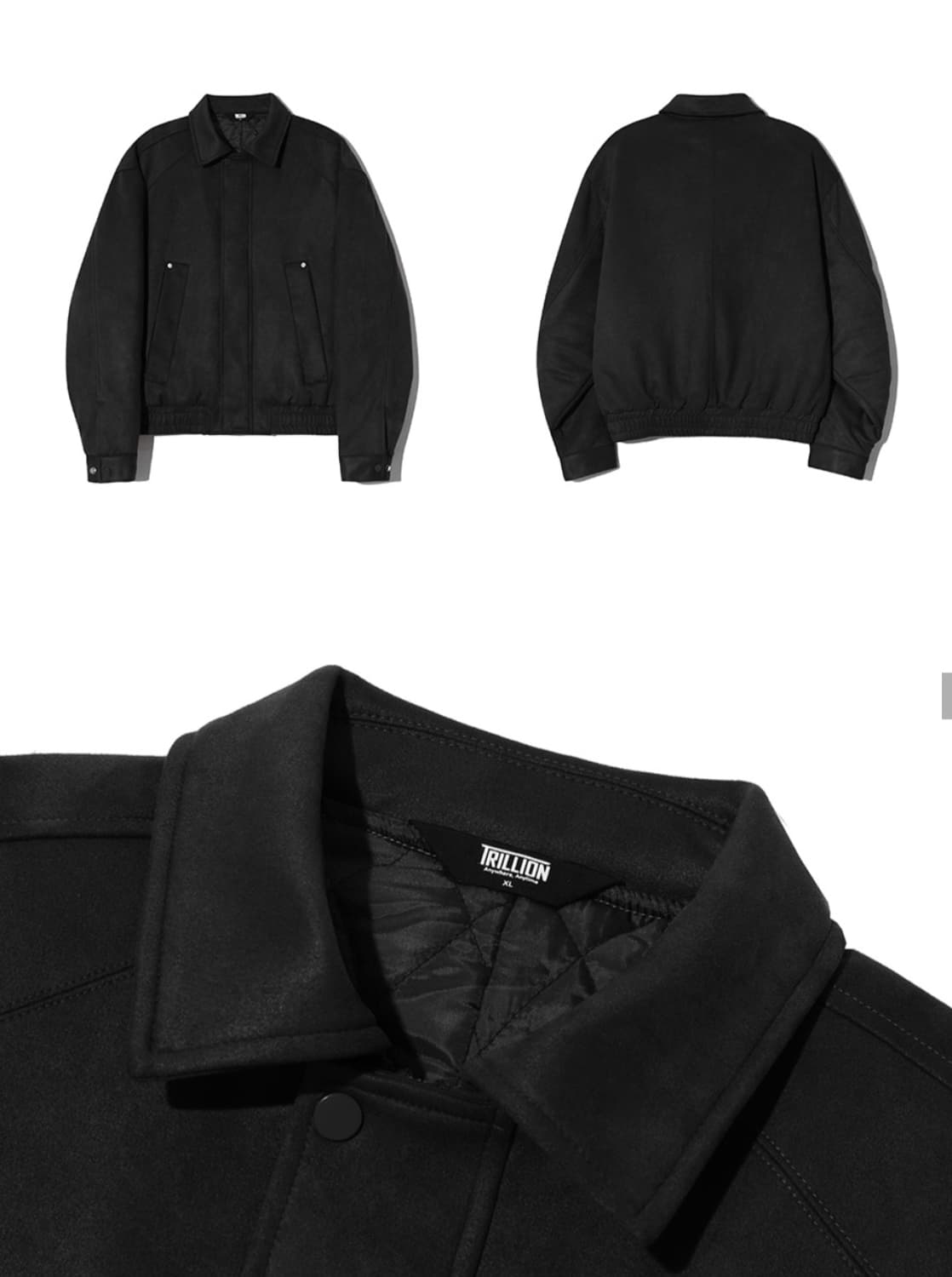 새제품)트릴리온 블루종 집업 자켓 XL 상품이미지7