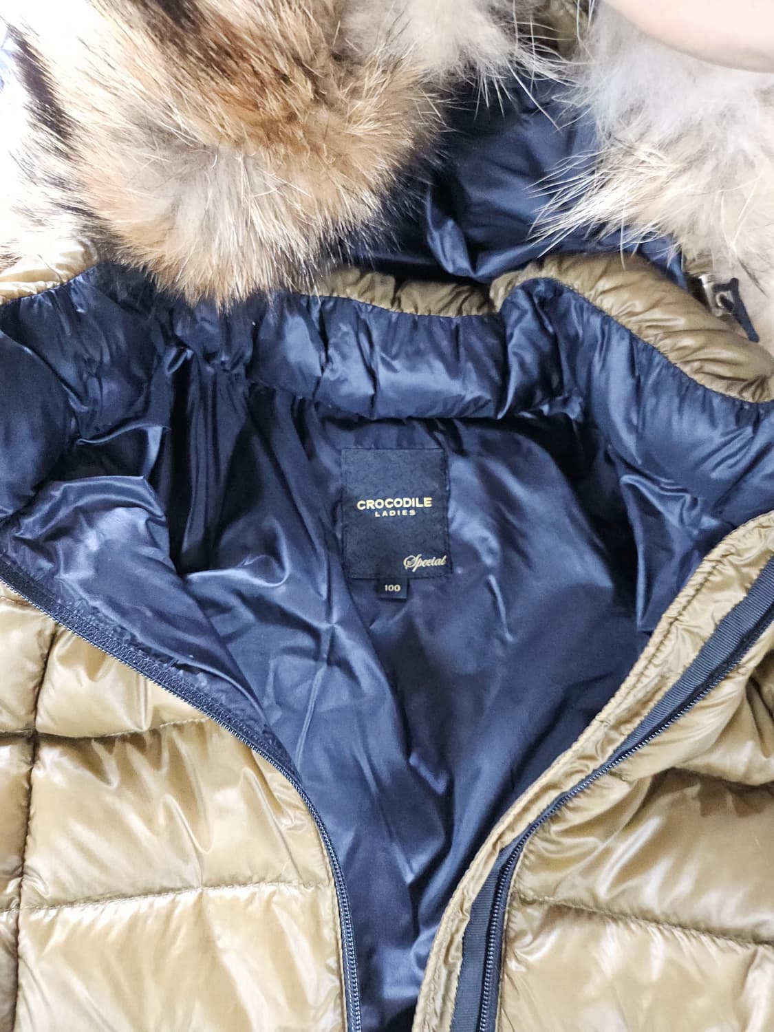 크로커다일 다운롱패딩 100 상품이미지3