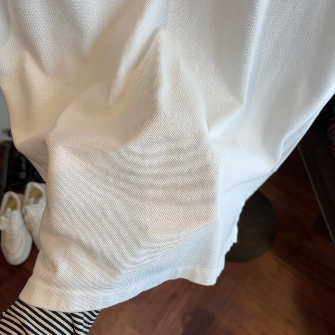 폴로 랄프로렌 화이트 빅포니 반팔 카라티 상품이미지4