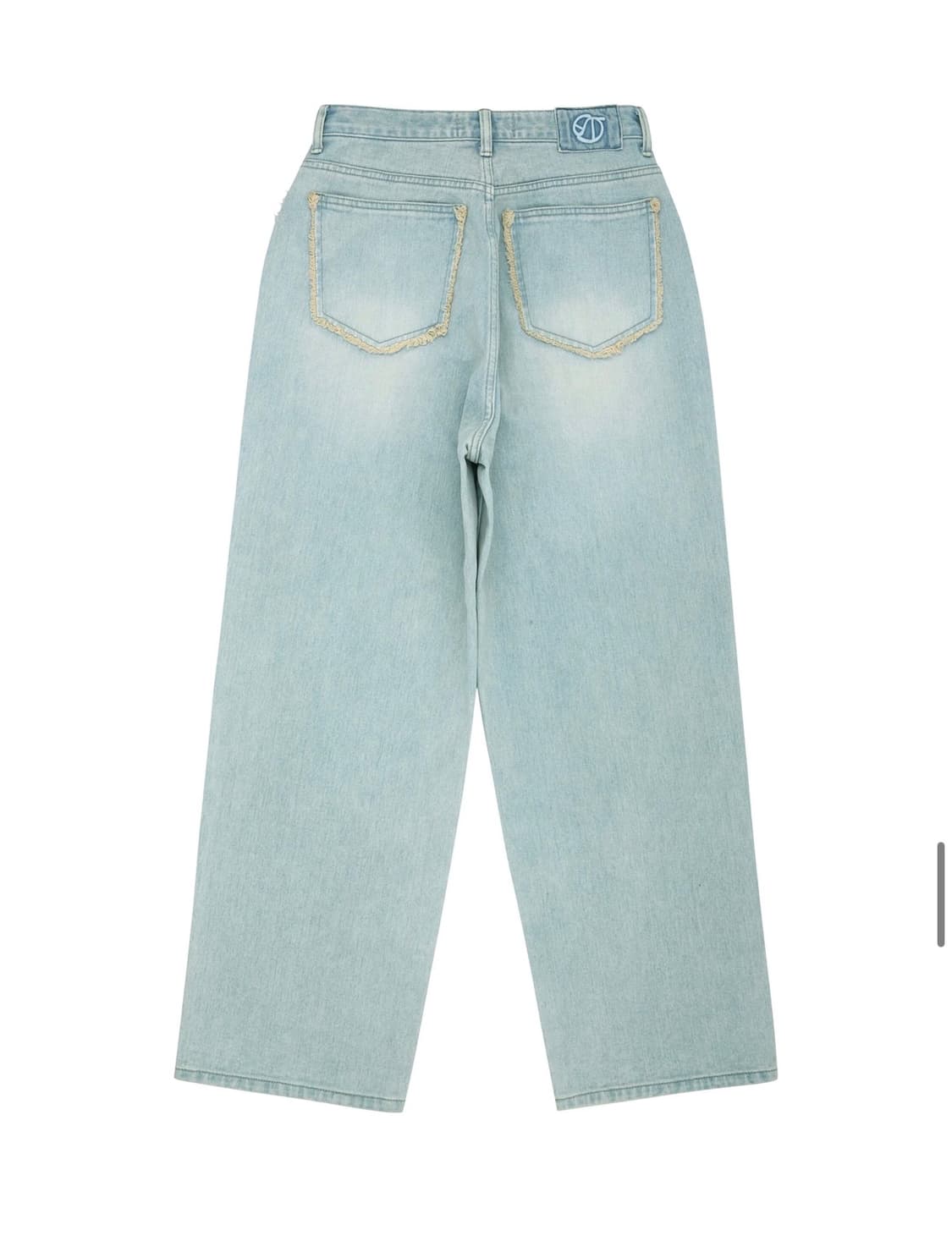 소프트서울 Damage Washing Pants Light Blue 상품이미지4