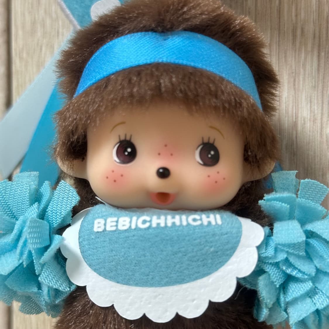 몬치치 베비치치 치어리더 블루 남아 키링 해피컬러 정품 상품이미지2