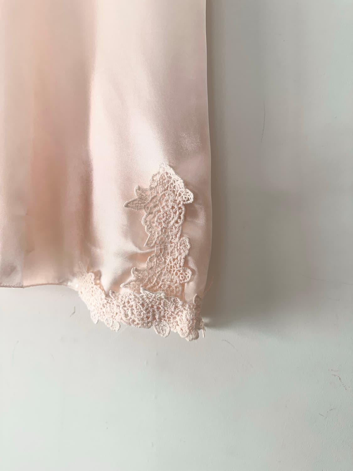 Slip lace trimming ops/ baby pink 상품이미지3