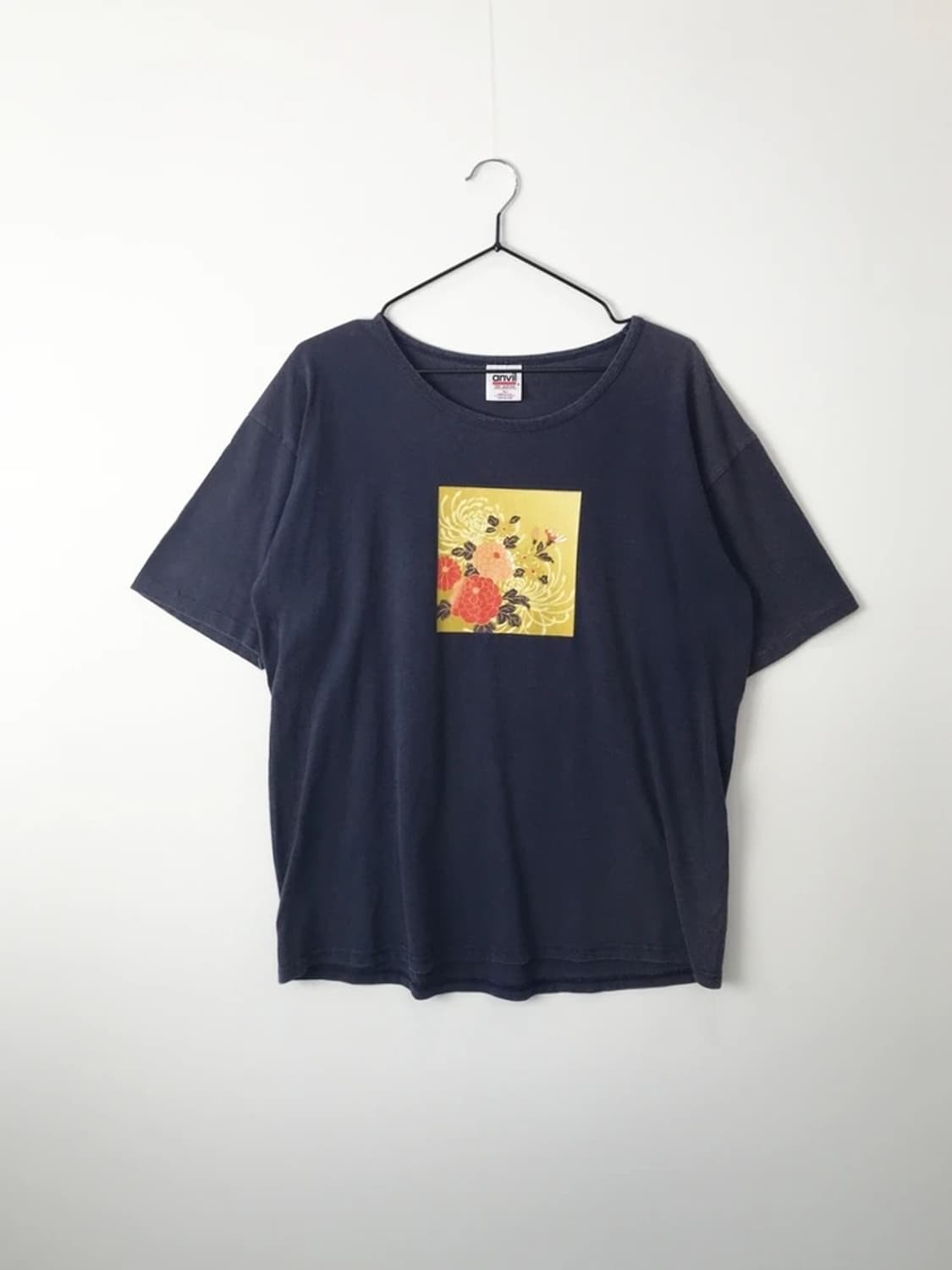 Anvil USA Floral Graphic Tee 상품이미지3