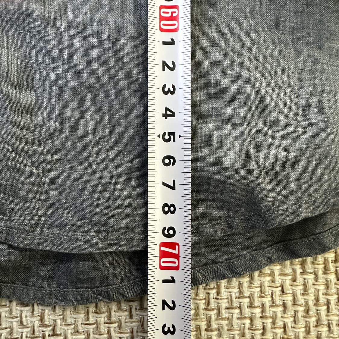 95 빈폴 그레이 린넨 셔츠 0316D 상품이미지5