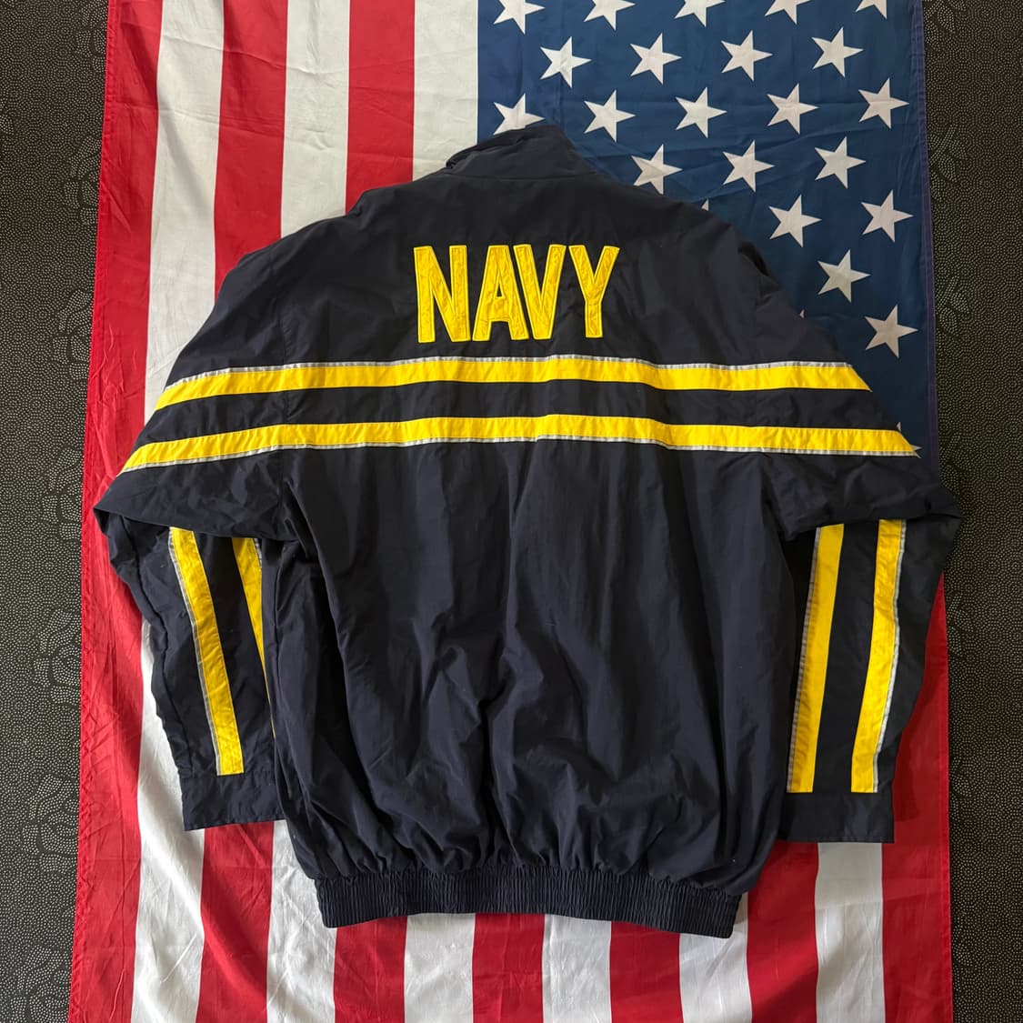 [M] 밀리터리 미 해군 NAVY 바람막이 러닝 자켓 -6 상품이미지6