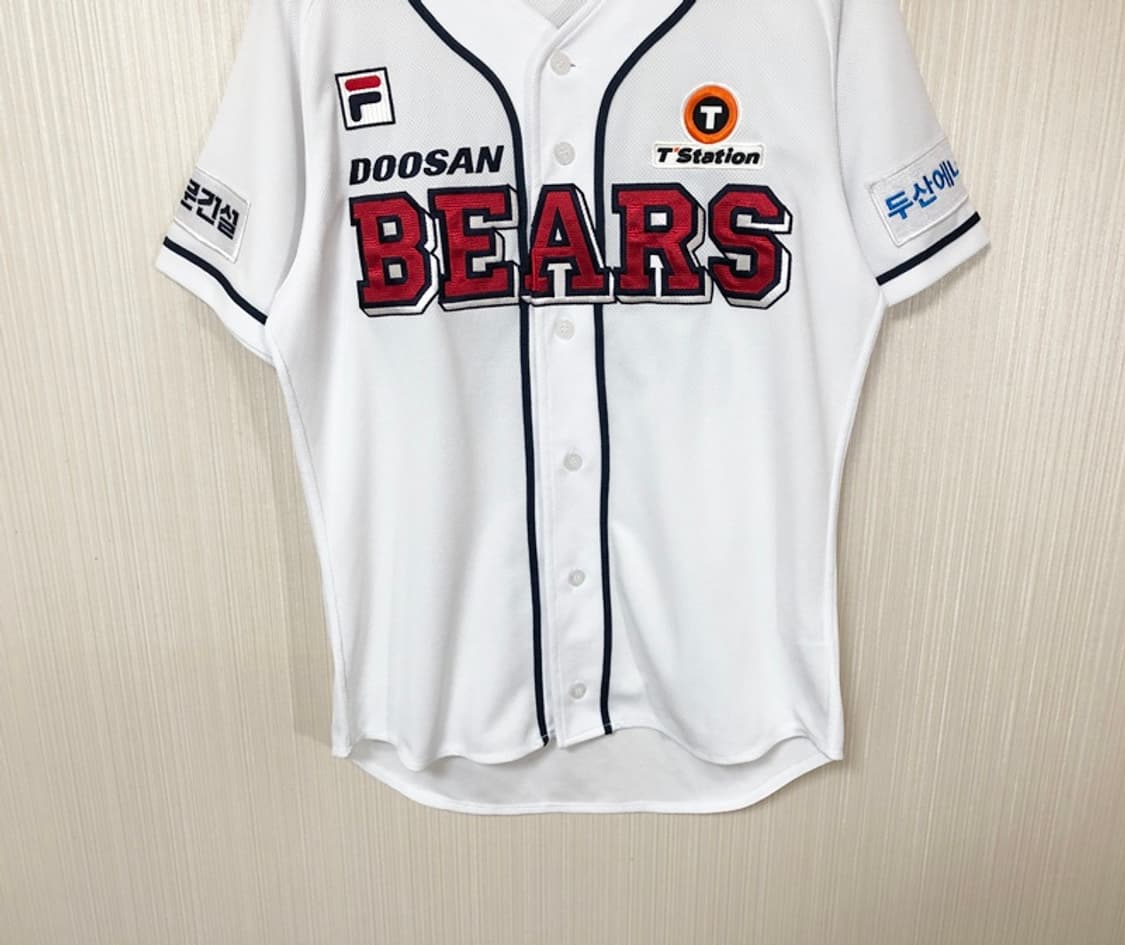 KBO 필라 두산베어스 어센틱 홈유니폼/져지 100 #25 양의지 상품이미지4