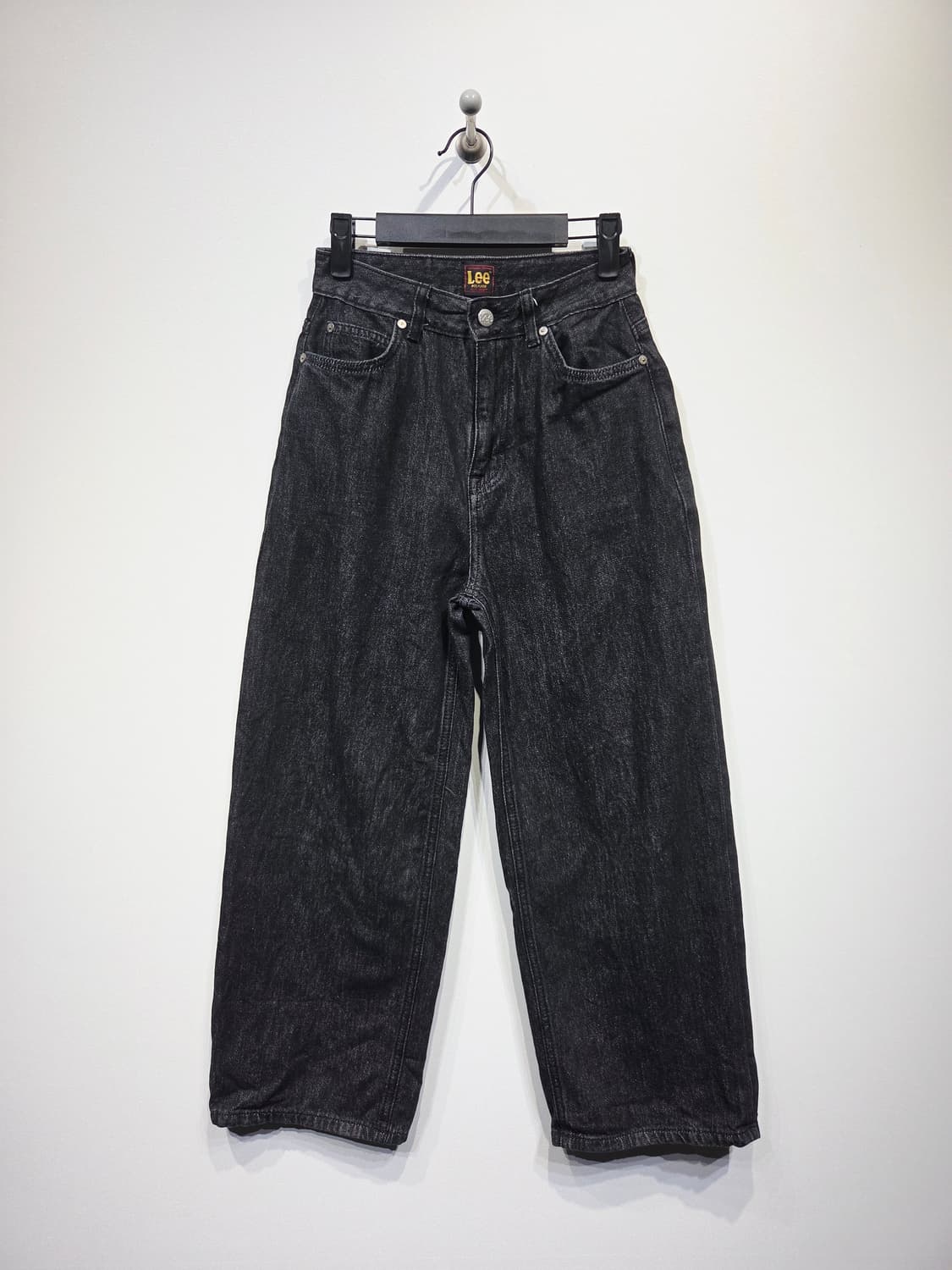 Lee 리 와이드핏 블랙 데님 진_24 상품이미지2