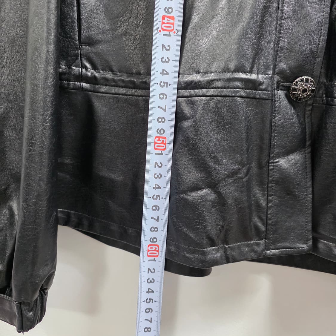 0712 조르쥬레쉬 GEORGES RECH 여성 레더 자켓 / 블랙 / 상품이미지5