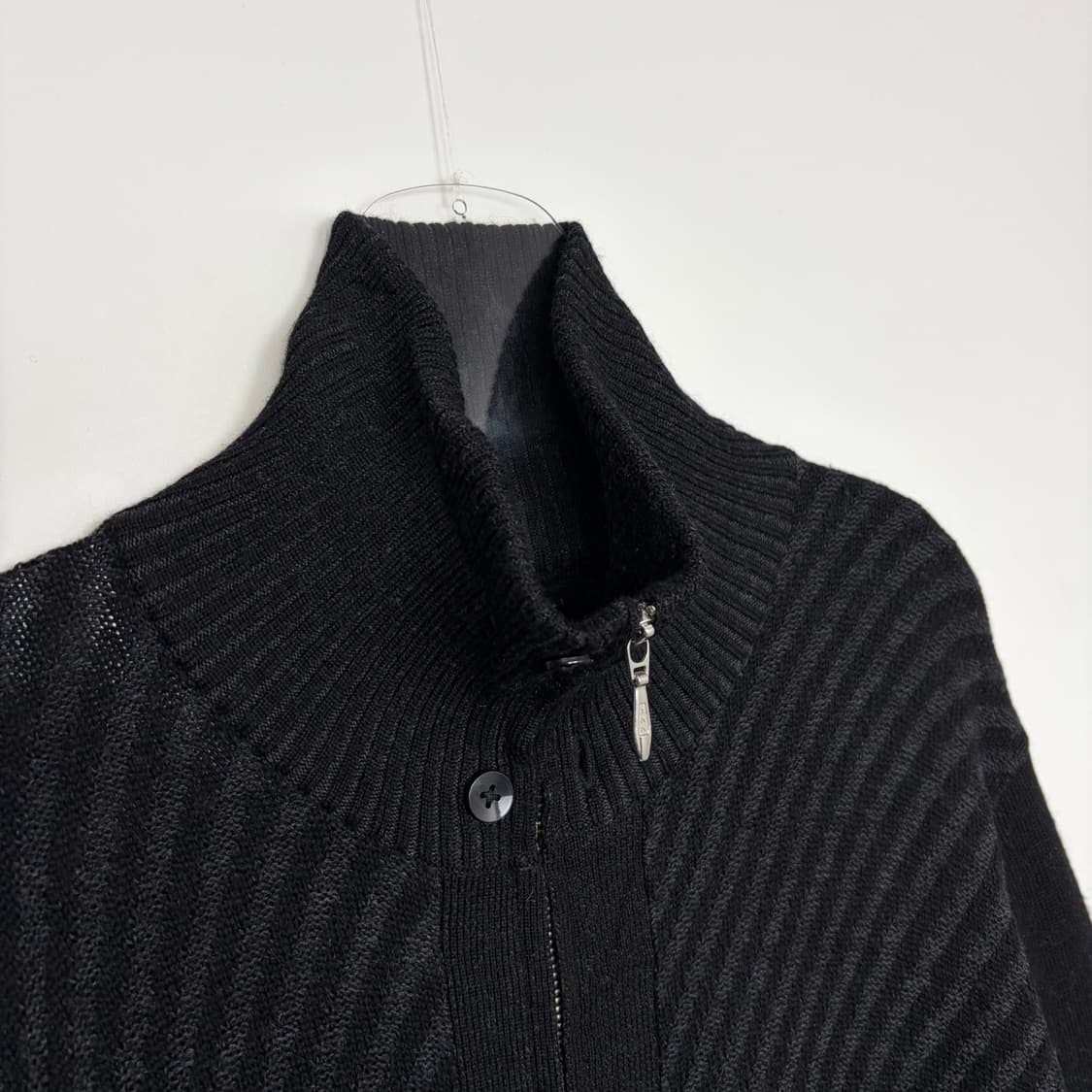 요지야마모토 a.a.r 니트 집업 가디건 자켓 상품이미지2