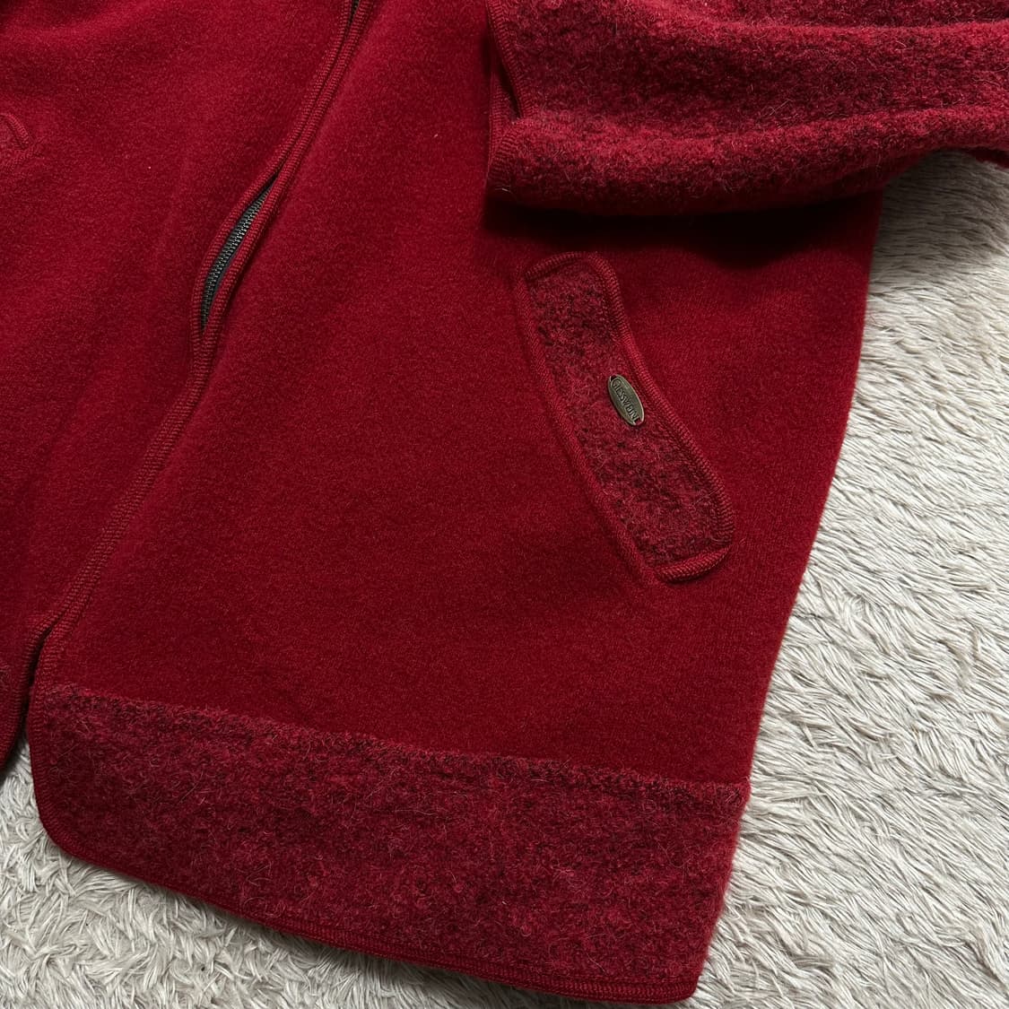 기스바인 giesswein 호주 울 후드코트 집업 상품이미지4