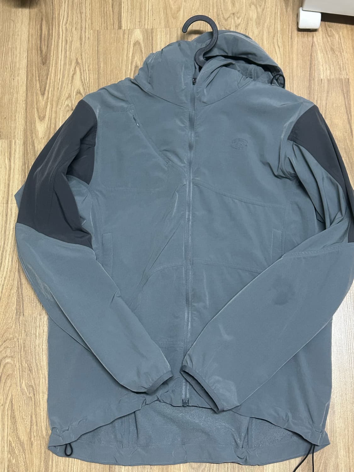 산산기어 인슐레이션 후드 자켓 그레이 상품이미지2