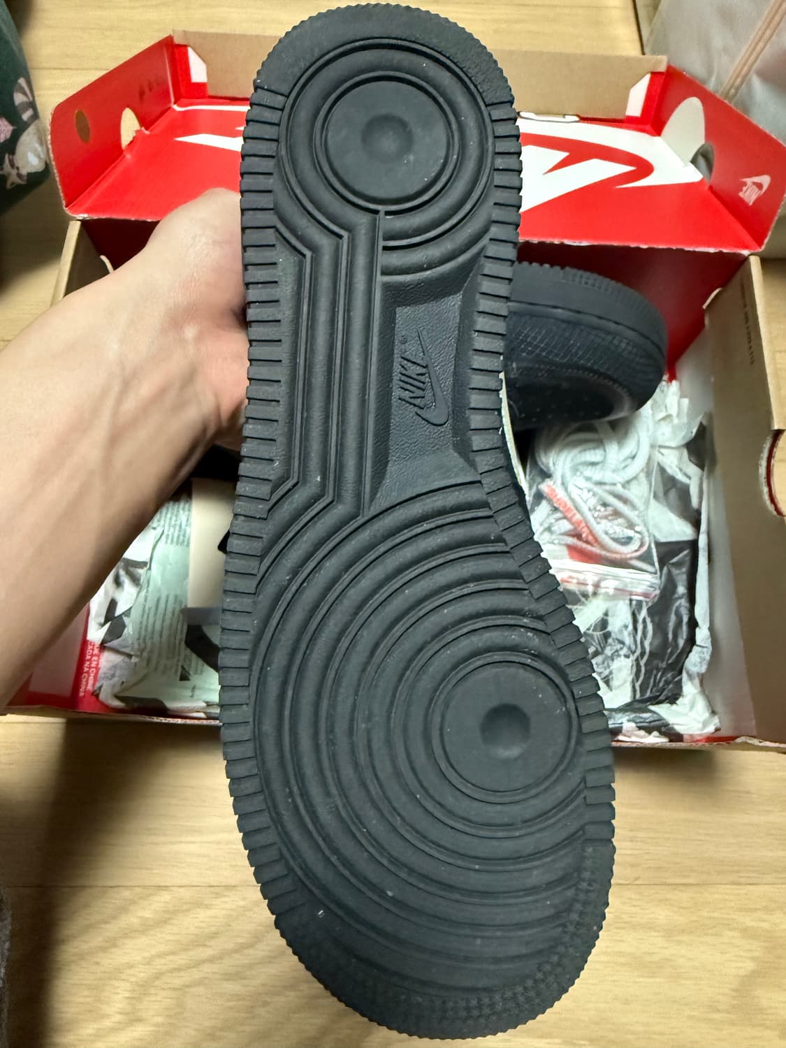 나이키x 오프화이트 에어포스 285 풀구성판매 상태베리굳  상품이미지3