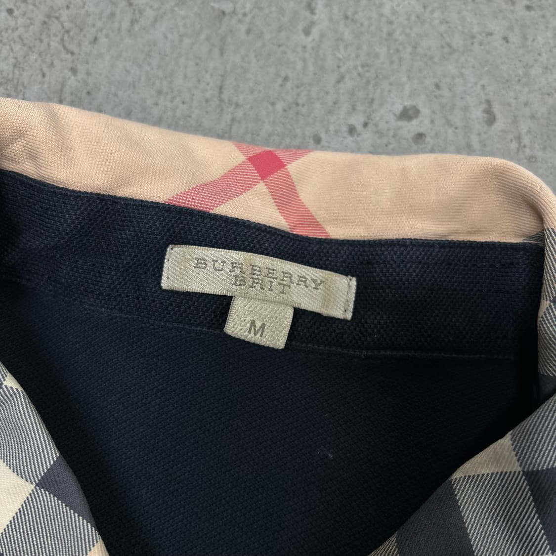 버버리 카라 긴팔티[1508] 상품이미지6