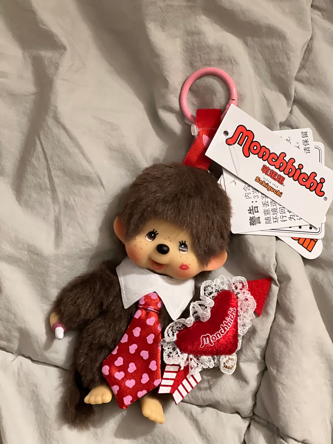 화이트데이 선물 몬치치 하트 키링 새제품 상품이미지1