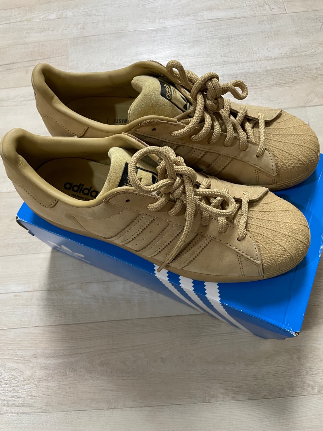 아디다스 슈퍼스타 베이지 275 상품이미지2