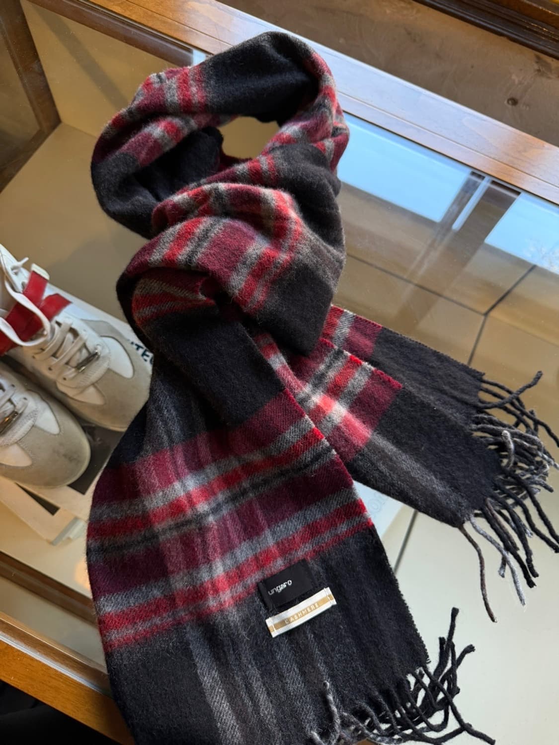 웅가로 캐시미어 머플러 상품이미지1