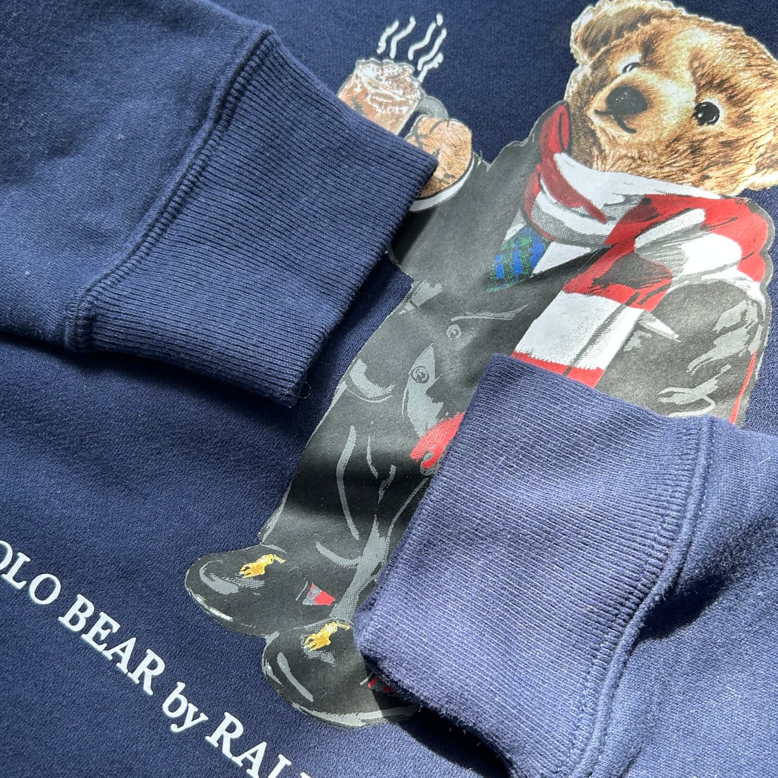 폴로 랄프로렌 베어 네이비 맨투맨 상품이미지6