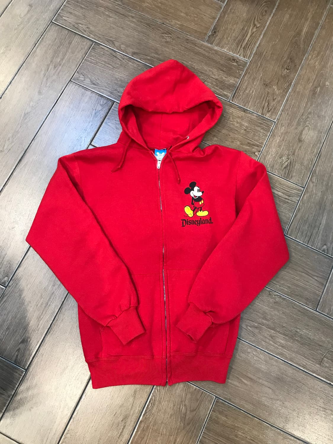 디즈니 미키마우스 레드 후드집업 상품이미지4