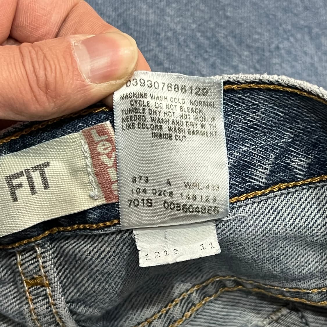  리바이스 560 데님팬츠 y15470 상품이미지7