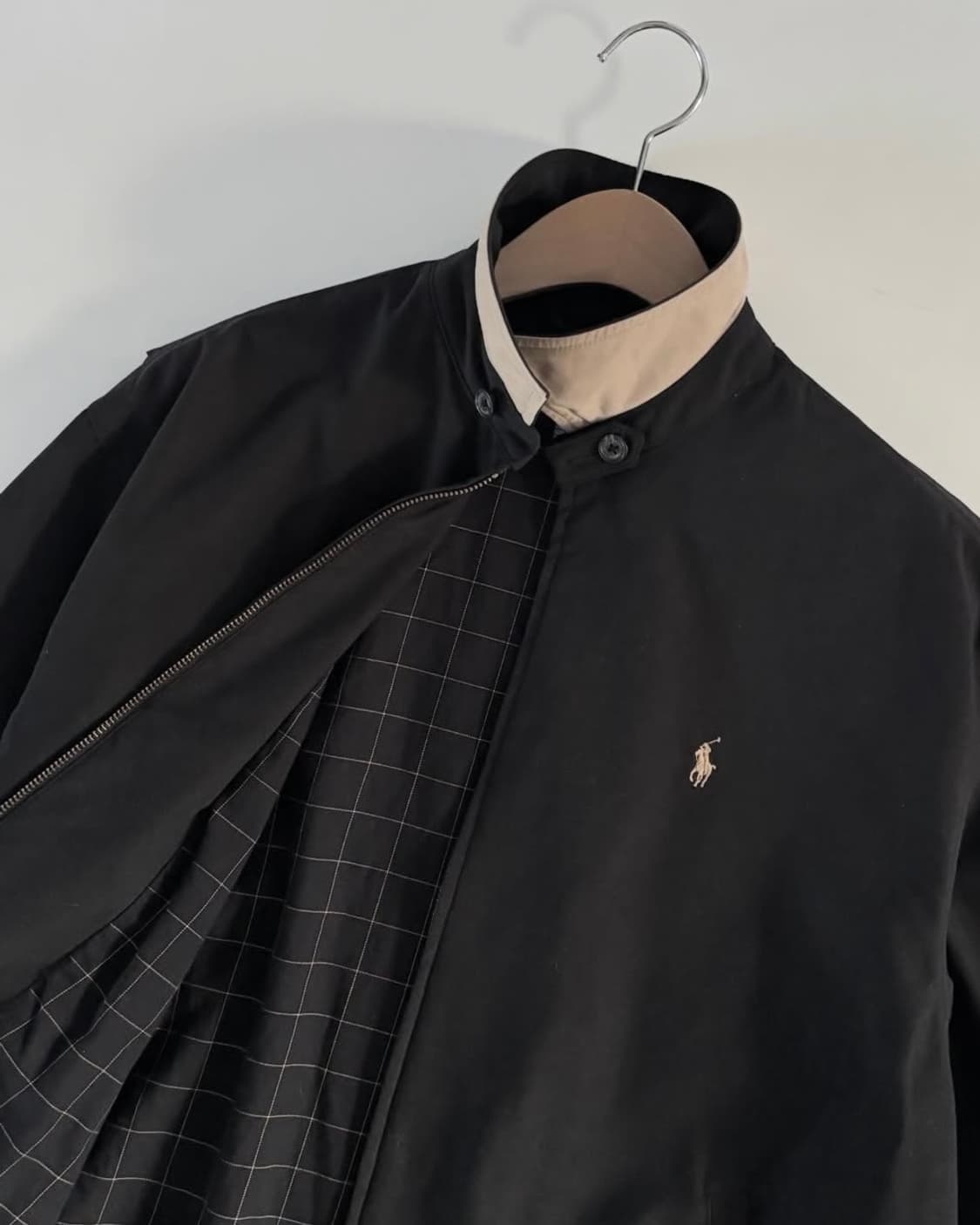폴로 헤링턴 자켓 (블랙) 상품이미지2